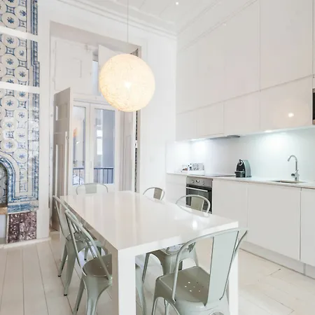 Baixa Tile Blue By Lu Holidays Lisbon